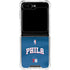 NBA Philadelphia 76ers Jersey Galaxy Z Flip5 5G Clear Case