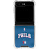 NBA Philadelphia 76ers Jersey Galaxy Z Flip6 Clear Case