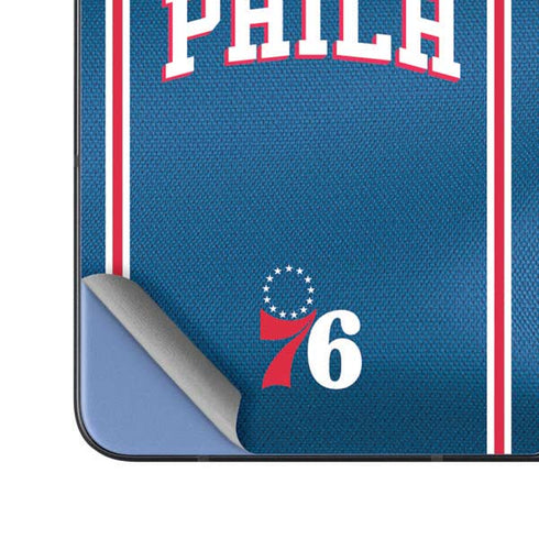 NBA Philadelphia 76ers Jersey Galaxy Z Fold5 5G Skin