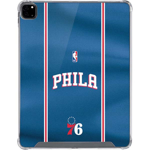 NBA Philadelphia 76ers Jersey iPad Pro 12.9in (2020) Clear Case