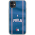 NBA Philadelphia 76ers Jersey iPhone 11 Clear Case
