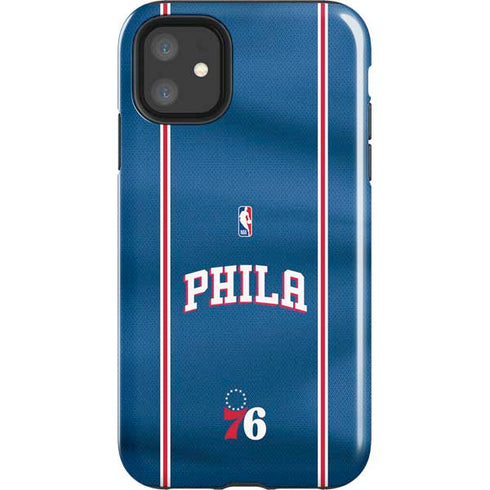 NBA Philadelphia 76ers Jersey iPhone 11 Impact Case
