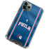 NBA Philadelphia 76ers Jersey iPhone 11 Pro Max Clear Case