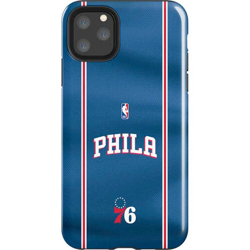 NBA Philadelphia 76ers Jersey iPhone Cases