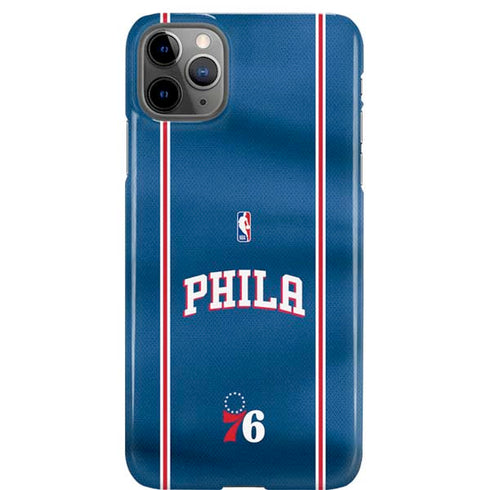 NBA Philadelphia 76ers Jersey iPhone 11 Pro Max Lite Case