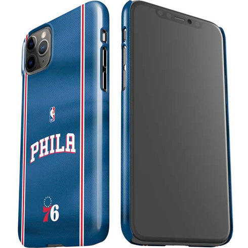 NBA Philadelphia 76ers Jersey iPhone 11 Pro Max Lite Case