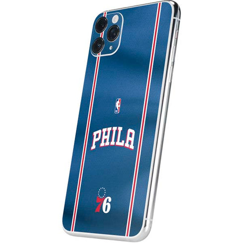 NBA Philadelphia 76ers Jersey iPhone 11 Pro Max Skin