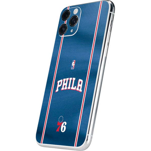 NBA Philadelphia 76ers Jersey iPhone 11 Pro Skin