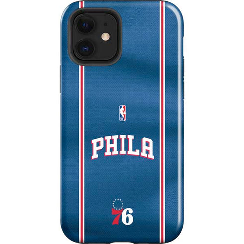 NBA Philadelphia 76ers Jersey iPhone 12 Impact Case