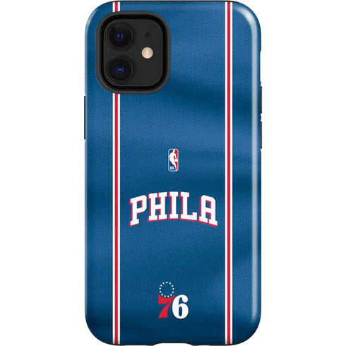 NBA Philadelphia 76ers Jersey iPhone 12 Mini Impact Case