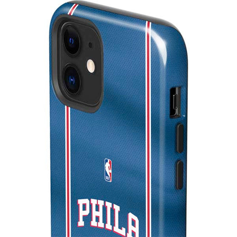 NBA Philadelphia 76ers Jersey iPhone 12 Mini Impact Case