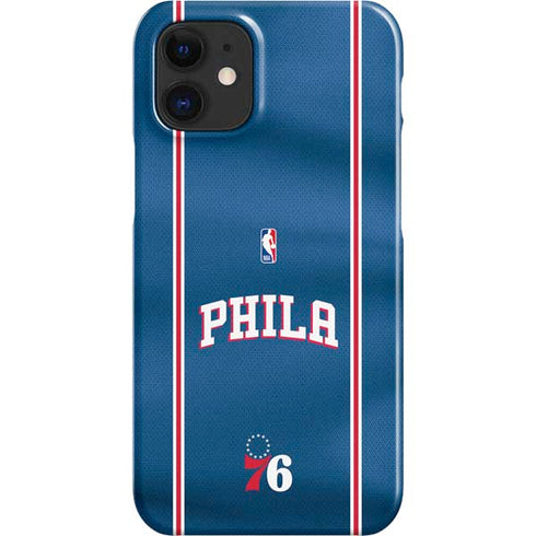 NBA Philadelphia 76ers Jersey iPhone 12 Mini Lite Case