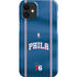 NBA Philadelphia 76ers Jersey iPhone 12 Mini Lite Case