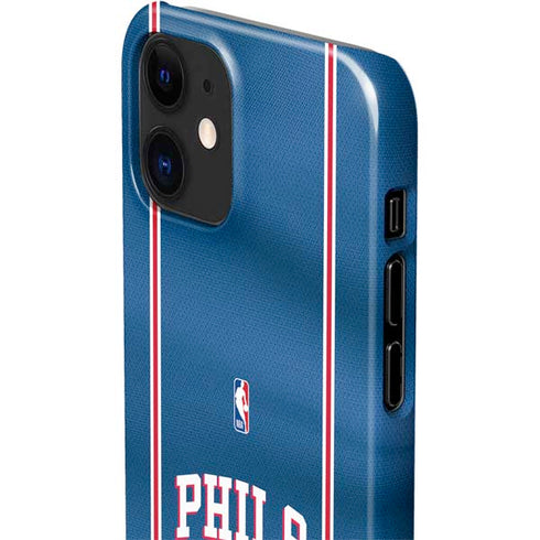 NBA Philadelphia 76ers Jersey iPhone 12 Mini Lite Case