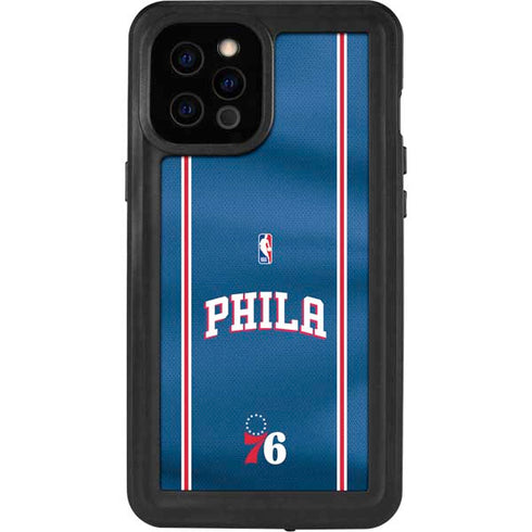 NBA Philadelphia 76ers Jersey iPhone 12 Pro Max Waterproof Case