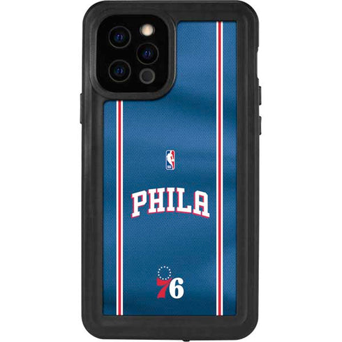 NBA Philadelphia 76ers Jersey iPhone 12 Pro Waterproof Case