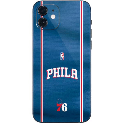 NBA Philadelphia 76ers Jersey iPhone 12 Skin
