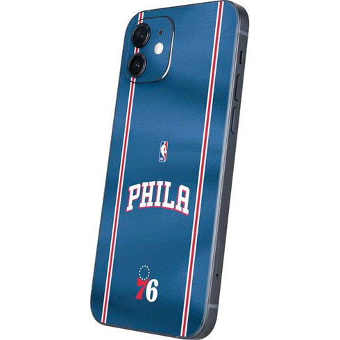 NBA Philadelphia 76ers Jersey iPhone 12 Skin