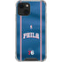 NBA Philadelphia 76ers Jersey iPhone 13 Mini Clear Case