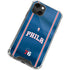 NBA Philadelphia 76ers Jersey iPhone 13 Mini Clear Case