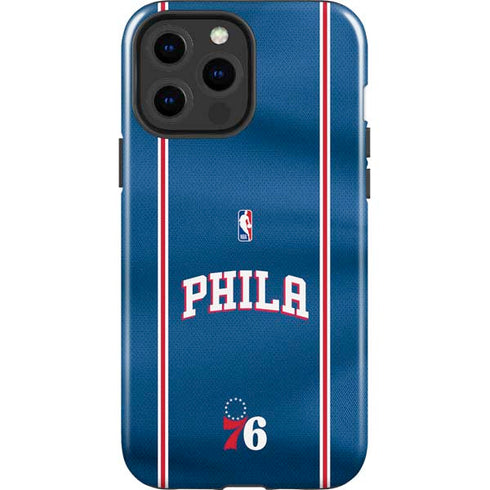 NBA Philadelphia 76ers Jersey iPhone 13 Pro Max Impact Case