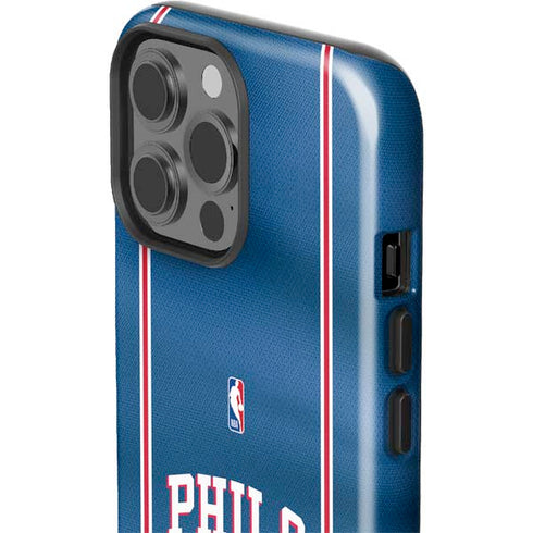 NBA Philadelphia 76ers Jersey iPhone 13 Pro Max Impact Case