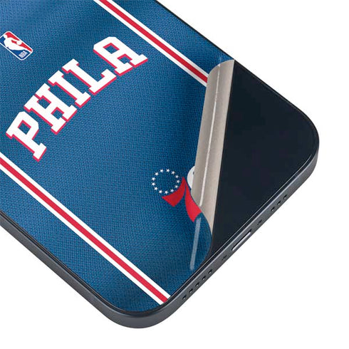 NBA Philadelphia 76ers Jersey iPhone 14 Plus Skin