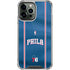 NBA Philadelphia 76ers Jersey iPhone 14 Pro Max Clear Case