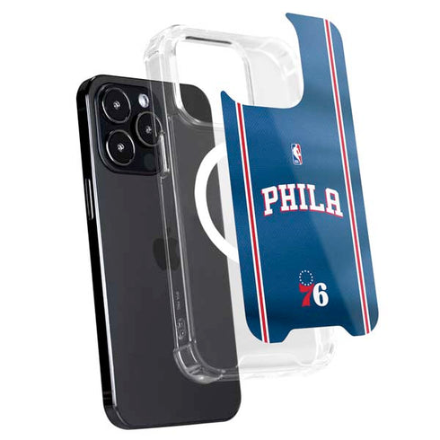 NBA Philadelphia 76ers Jersey iPhone 14 Pro Max MagSafe Case