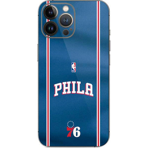 NBA Philadelphia 76ers Jersey iPhone 14 Pro Max Skin