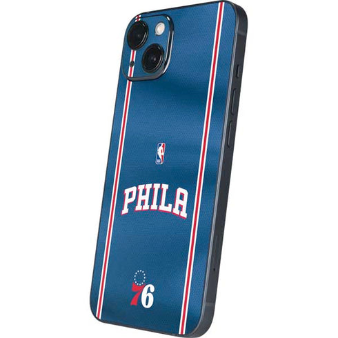 NBA Philadelphia 76ers Jersey iPhone Skins