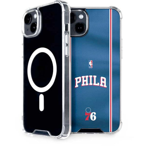 NBA Philadelphia 76ers Jersey iPhone 15 MagSafe Case