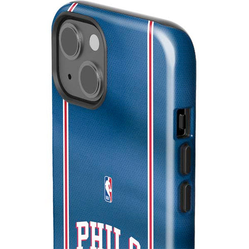 NBA Philadelphia 76ers Jersey iPhone 15 Plus Impact Case