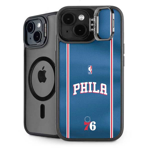 NBA Philadelphia 76ers Jersey iPhone 15 Plus Kickstand Case