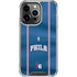 NBA Philadelphia 76ers Jersey iPhone 15 Pro Clear Case