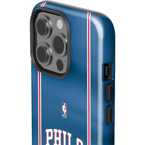 NBA Philadelphia 76ers Jersey iPhone 15 Pro Impact Case