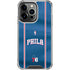 NBA Philadelphia 76ers Jersey iPhone 15 Pro Max Clear Case
