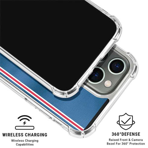 NBA Philadelphia 76ers Jersey iPhone 15 Pro Max Clear Case