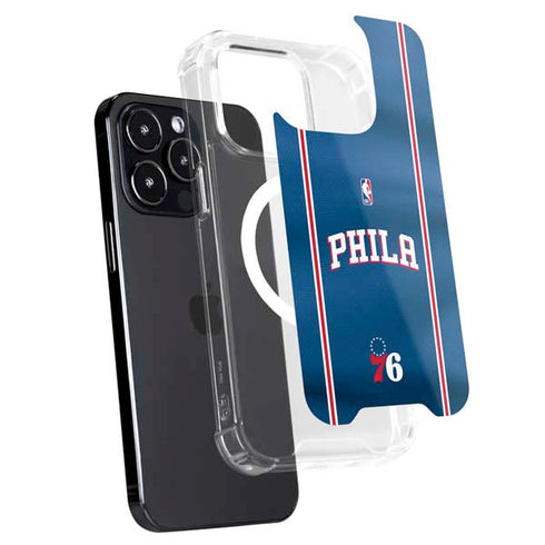 NBA Philadelphia 76ers Jersey iPhone 15 Pro Max MagSafe Case
