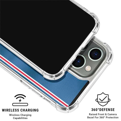 NBA Philadelphia 76ers Jersey iPhone 16 Pro Clear Case