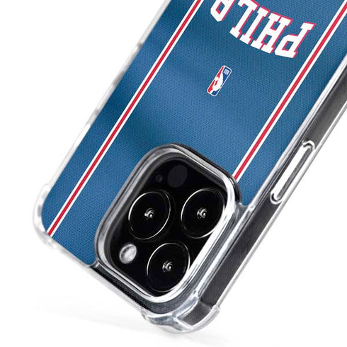 NBA Philadelphia 76ers Jersey iPhone 16 Pro MagSafe Case