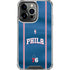 NBA Philadelphia 76ers Jersey iPhone 16 Pro Max Clear Case