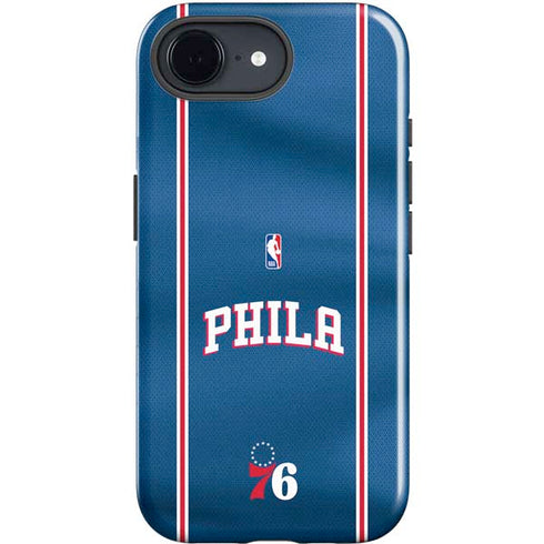 NBA Philadelphia 76ers Jersey iPhone 16e Impact Case