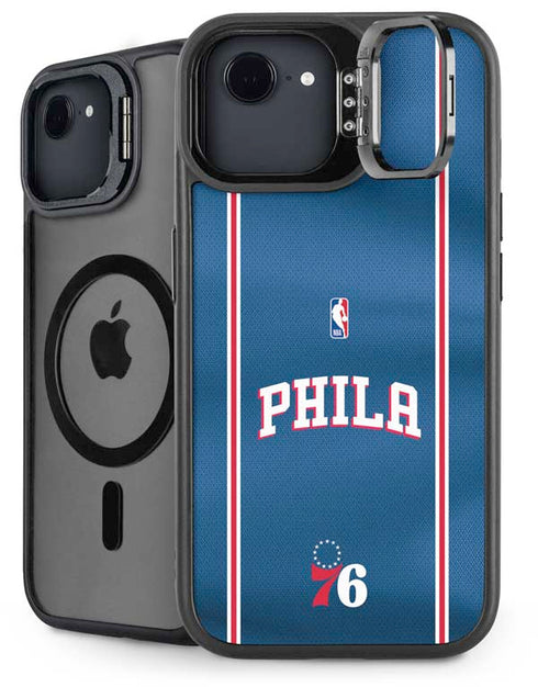 NBA Philadelphia 76ers Jersey iPhone 16e Kickstand Case