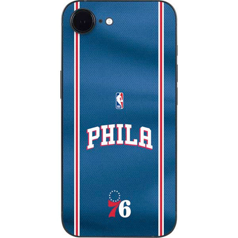 NBA Philadelphia 76ers Jersey iPhone 16e Skin