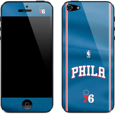 NBA Philadelphia 76ers Jersey iPhone 5/5s/5SE Skin