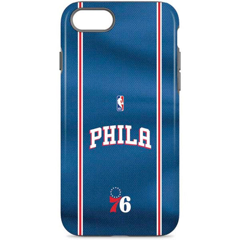 NBA Philadelphia 76ers Jersey iPhone Cases
