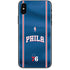 NBA Philadelphia 76ers Jersey iPhone X Skin