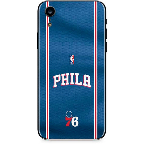 NBA Philadelphia 76ers Jersey iPhone XR Skin