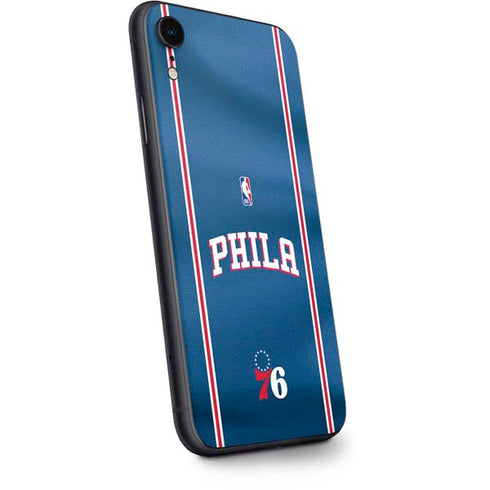 NBA Philadelphia 76ers Jersey iPhone XR Skin